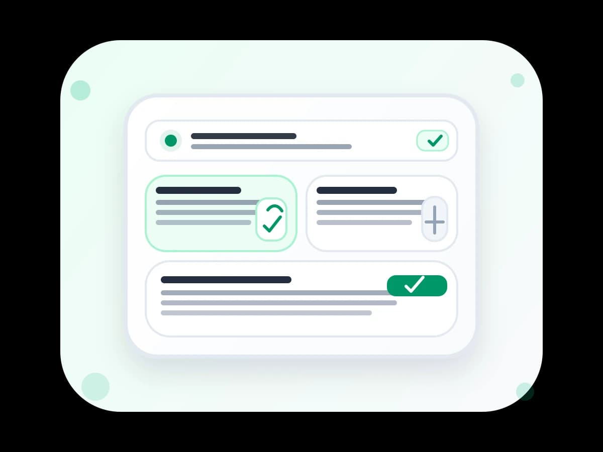 Broker registration dashboard preview